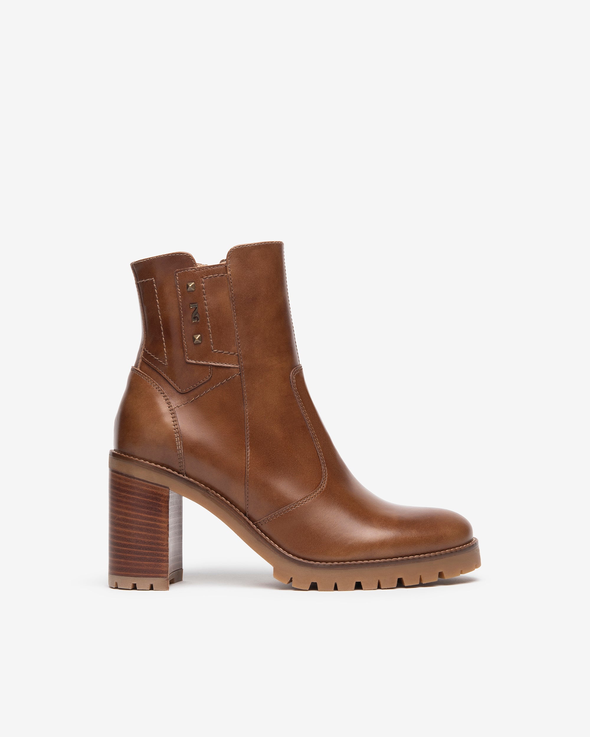  Damen-Ankle-Boots aus Leder