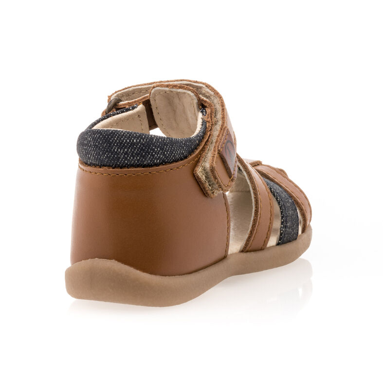 Braune Sandalen/offene Schuhe für Babys (Jungen)
