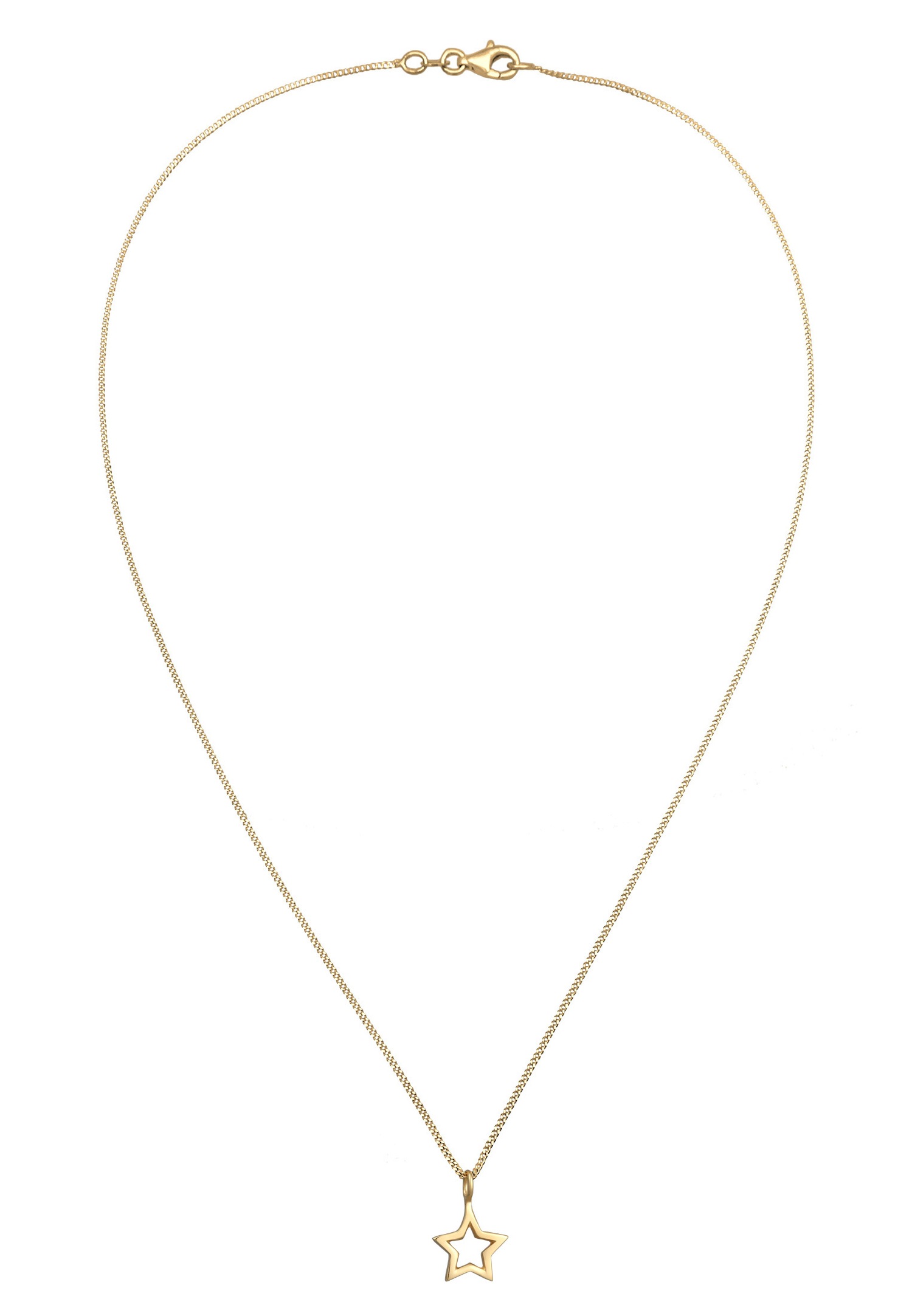 Elli Femmes pendentif étoile Astro Moderne en Argent Sterling 925