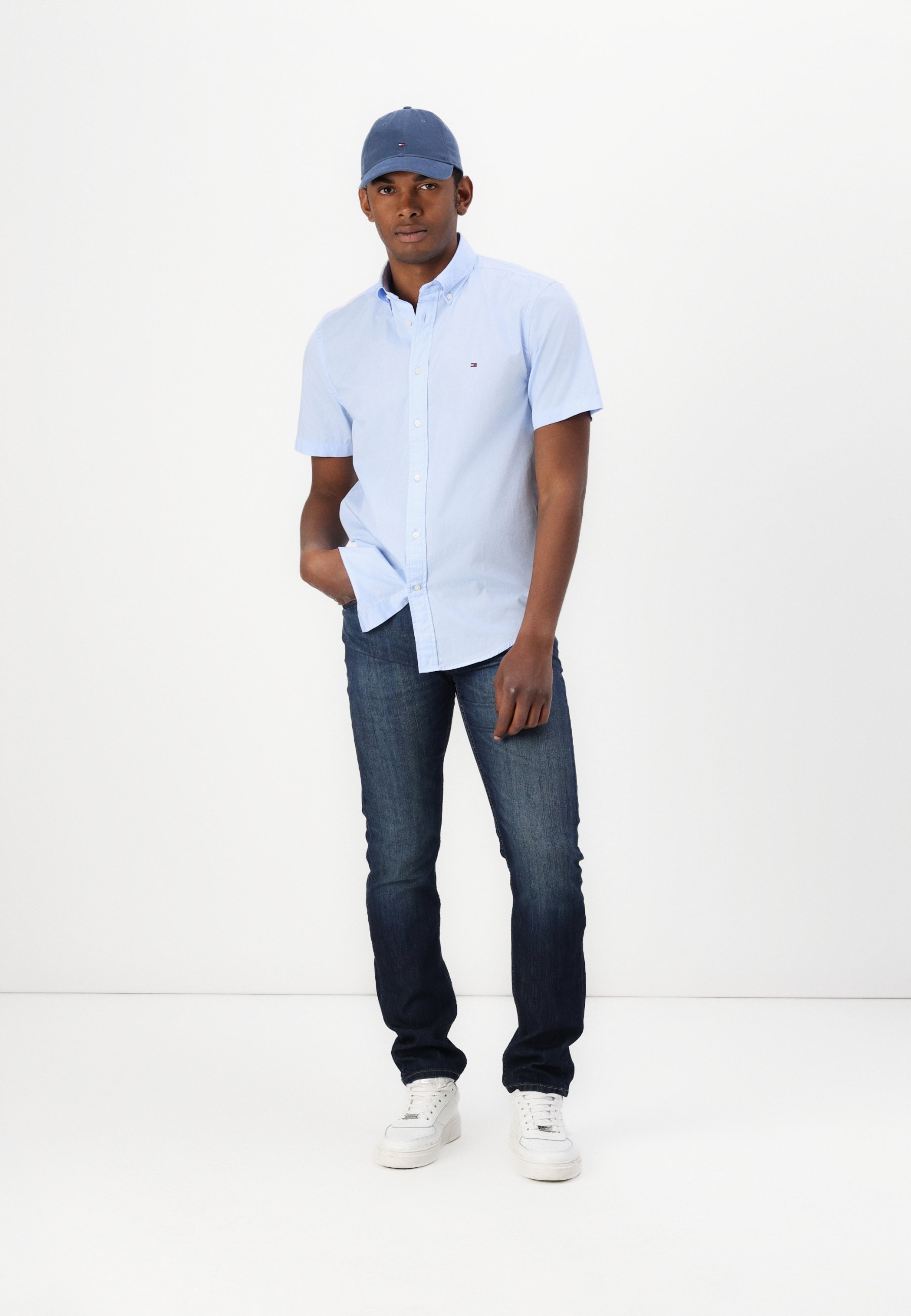 Tommy Hilfiger FLEX SOLID - Hemd - süßes Blau