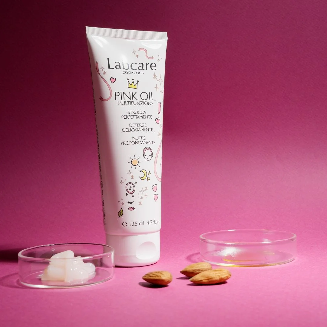 Detersione pink oil multifunzione - Olio detergente viso