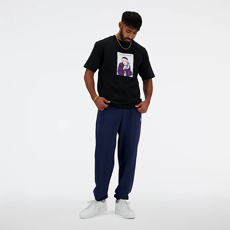 Heren Never Age T-shirt - Zwart