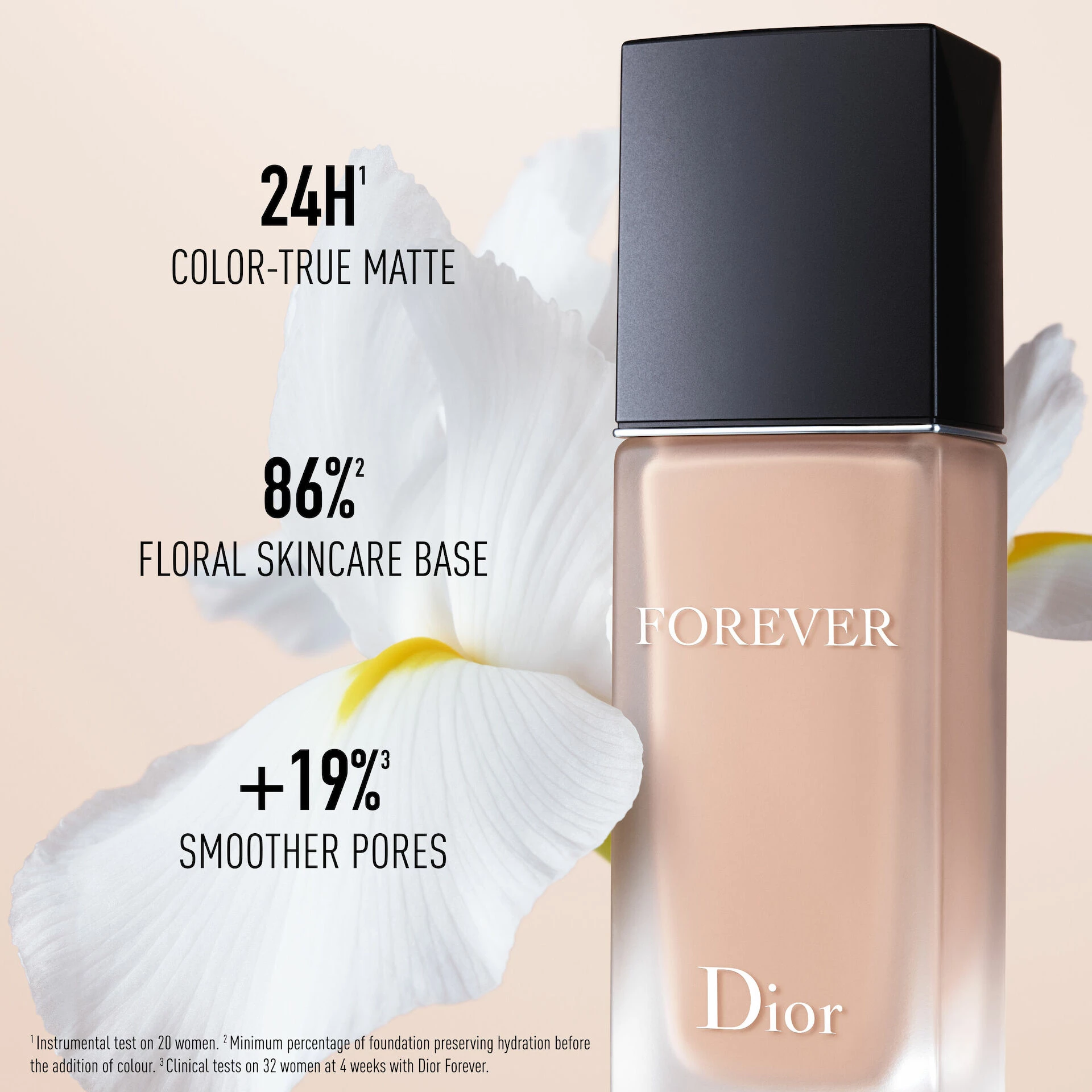 Fond de ten mat Forever No-Transfer 24h Wear 2N Neutru - DIOR