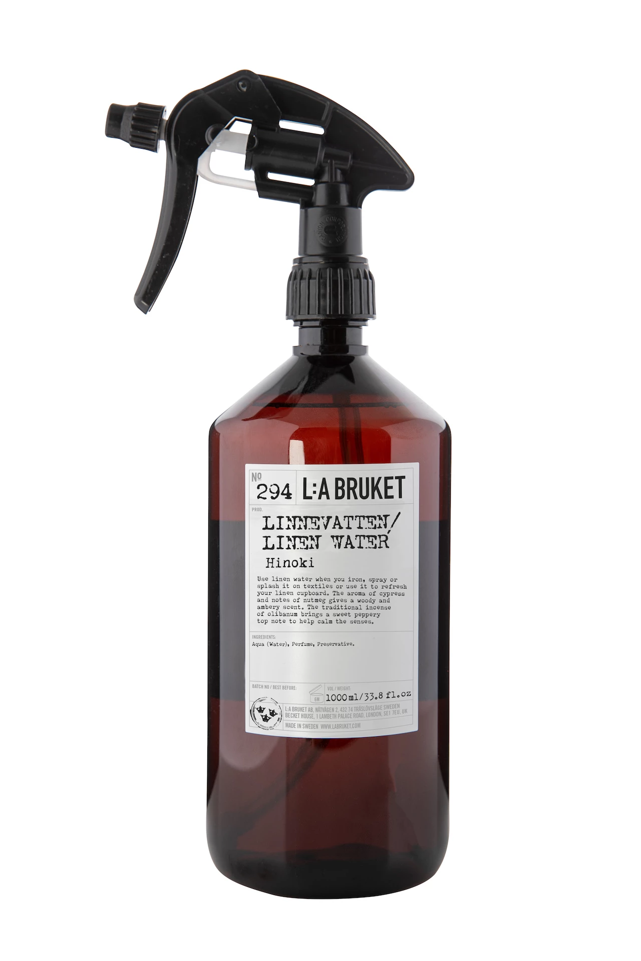293 vászonvíz Hinoki szoba spray - L:a Bruket
