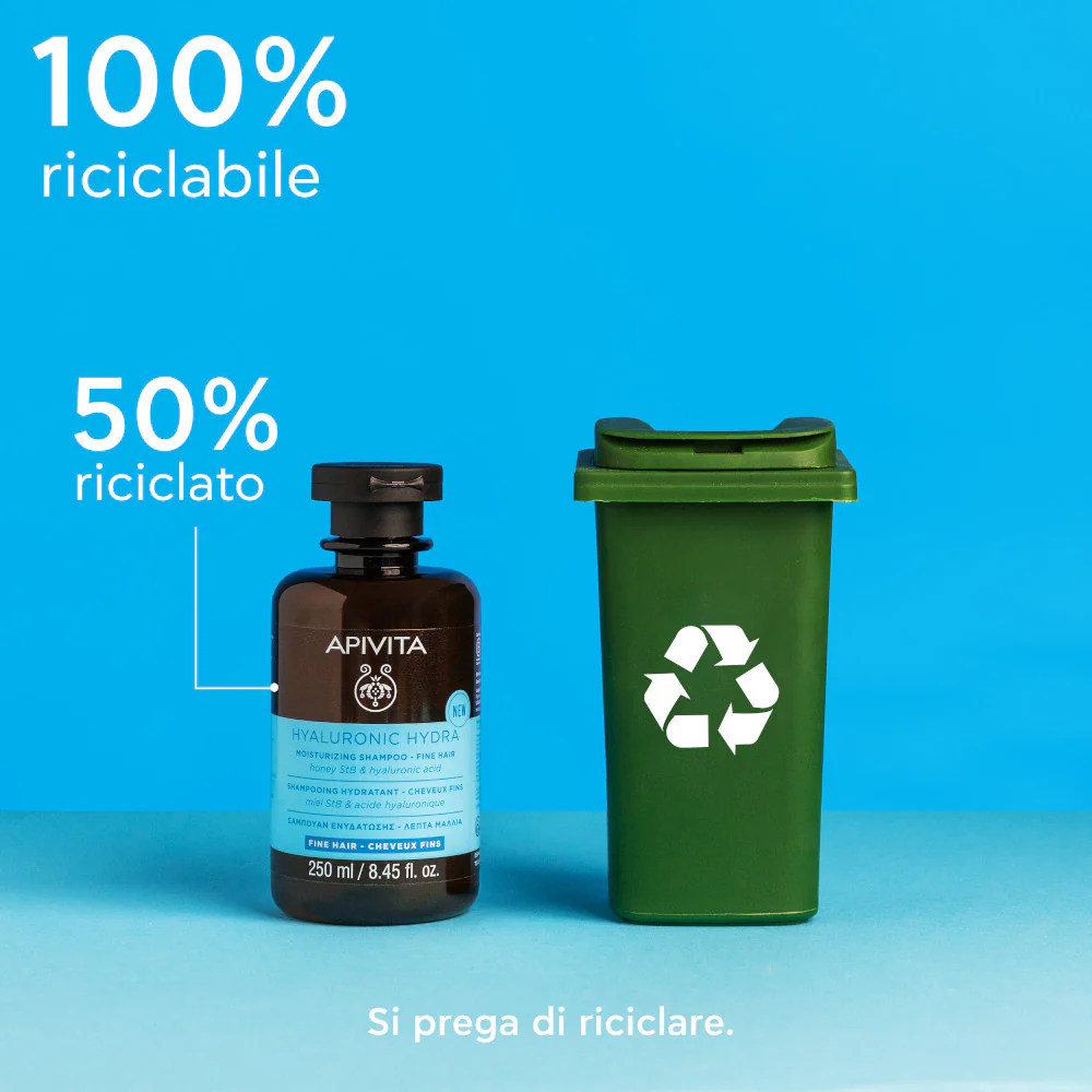 Capelli - Hyaluronic Hydra Shampoo Idratante - Capelli Fini - Shampoo Delicato
