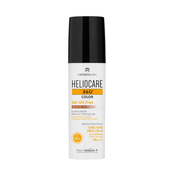 Gel 360º fără ulei, bronz intens, SPF50| 50 ml