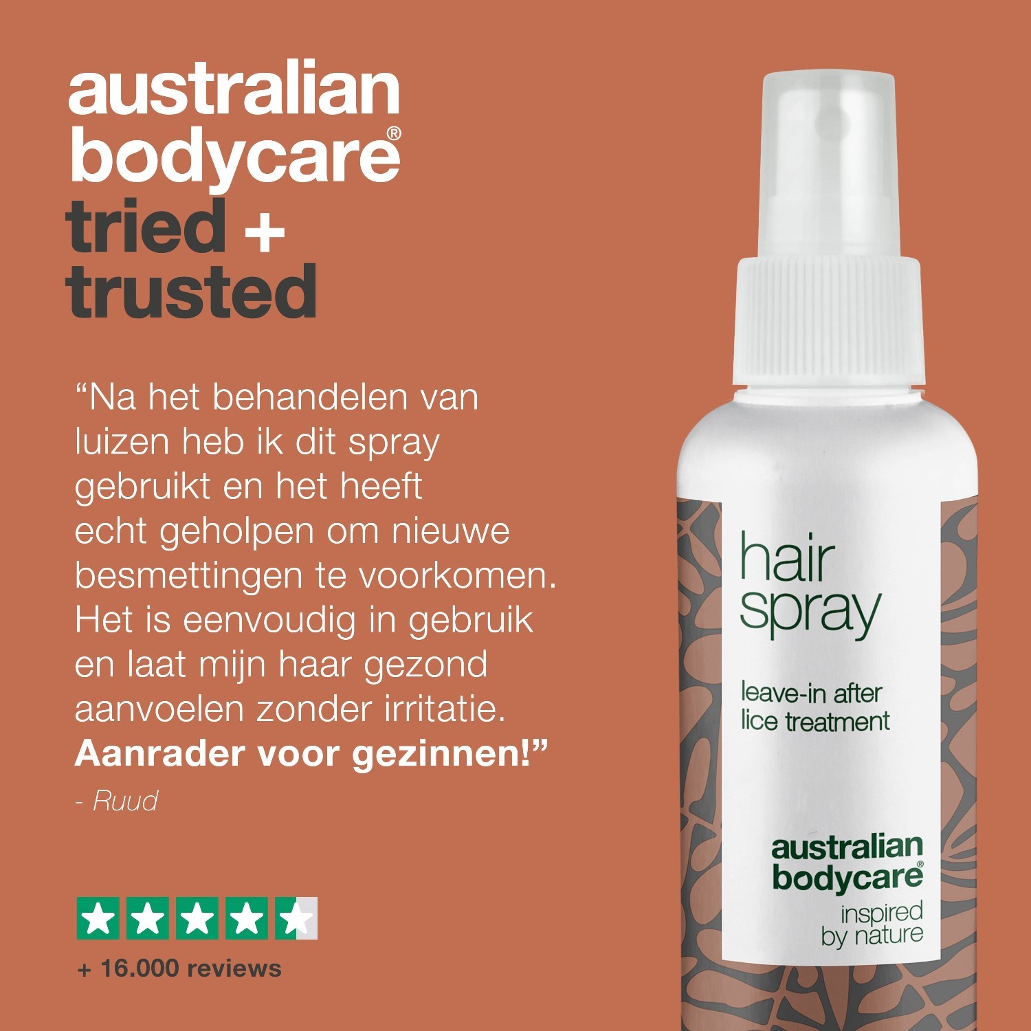 Лак за косу Australian Bodycare - 150 мл