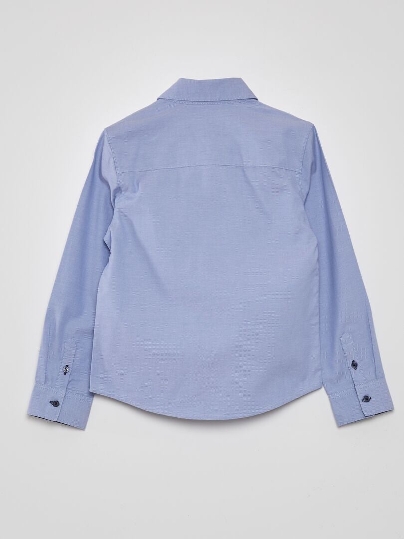 Camisa de algodão - AZUL