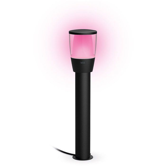 Kit de inicio para estación de carga inteligente exterior WIZ ELPAS de 12 V - Molinillos de viento - Aluminio - LED integrado - Negro
