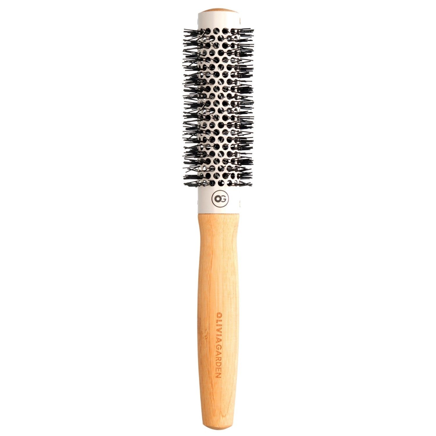 Brosse ronde Olivia Garden BAMBOO TOUCH Blowout Thermique Sculptante - 1 pièce