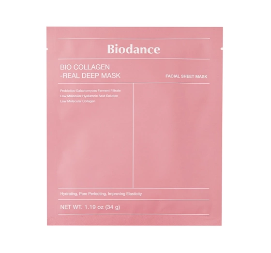 Biodance Bio Collagen Real Deep Mask kolagenowa maseczka w płachcie 34 g