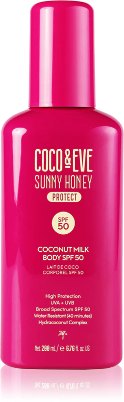 Coco & Eve Sunny Honey Coconut Milk Body SPF50