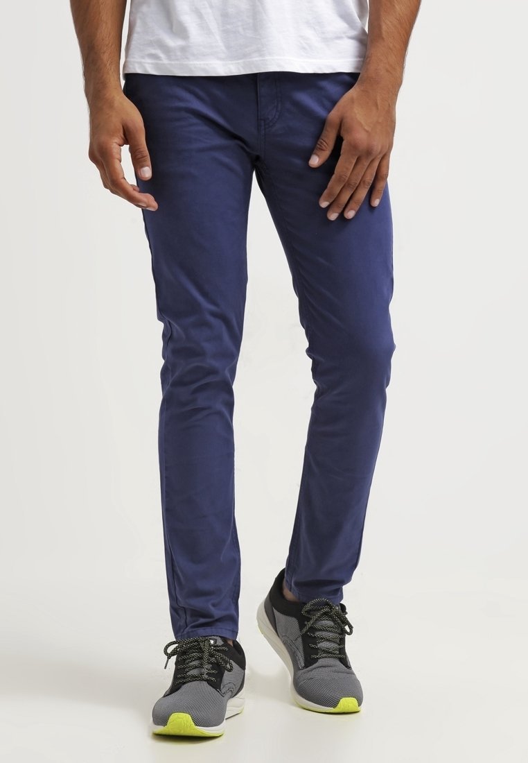 Pier One Chino's - donkerblauw