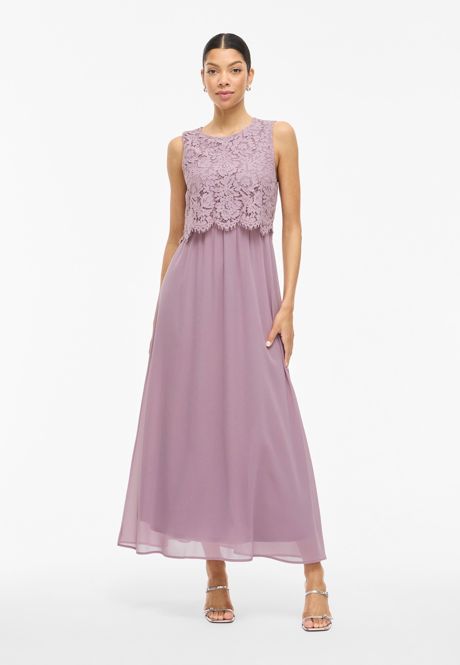 VILA VIMILINA DRESS - Sukienka maxi - muchomor