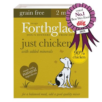 Forthglade Just Grain-Free Natural Wet Dog Food - Alleen Kip