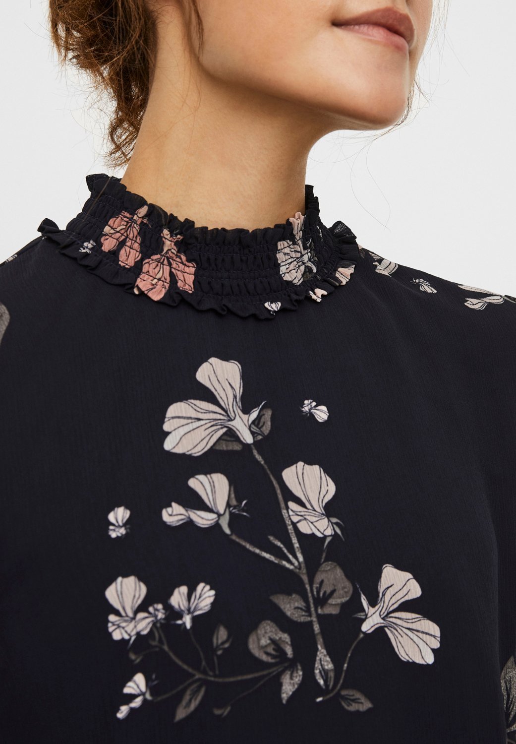 Vero Moda VMSMILLA - Chemisier - ciel nocturne/hallie