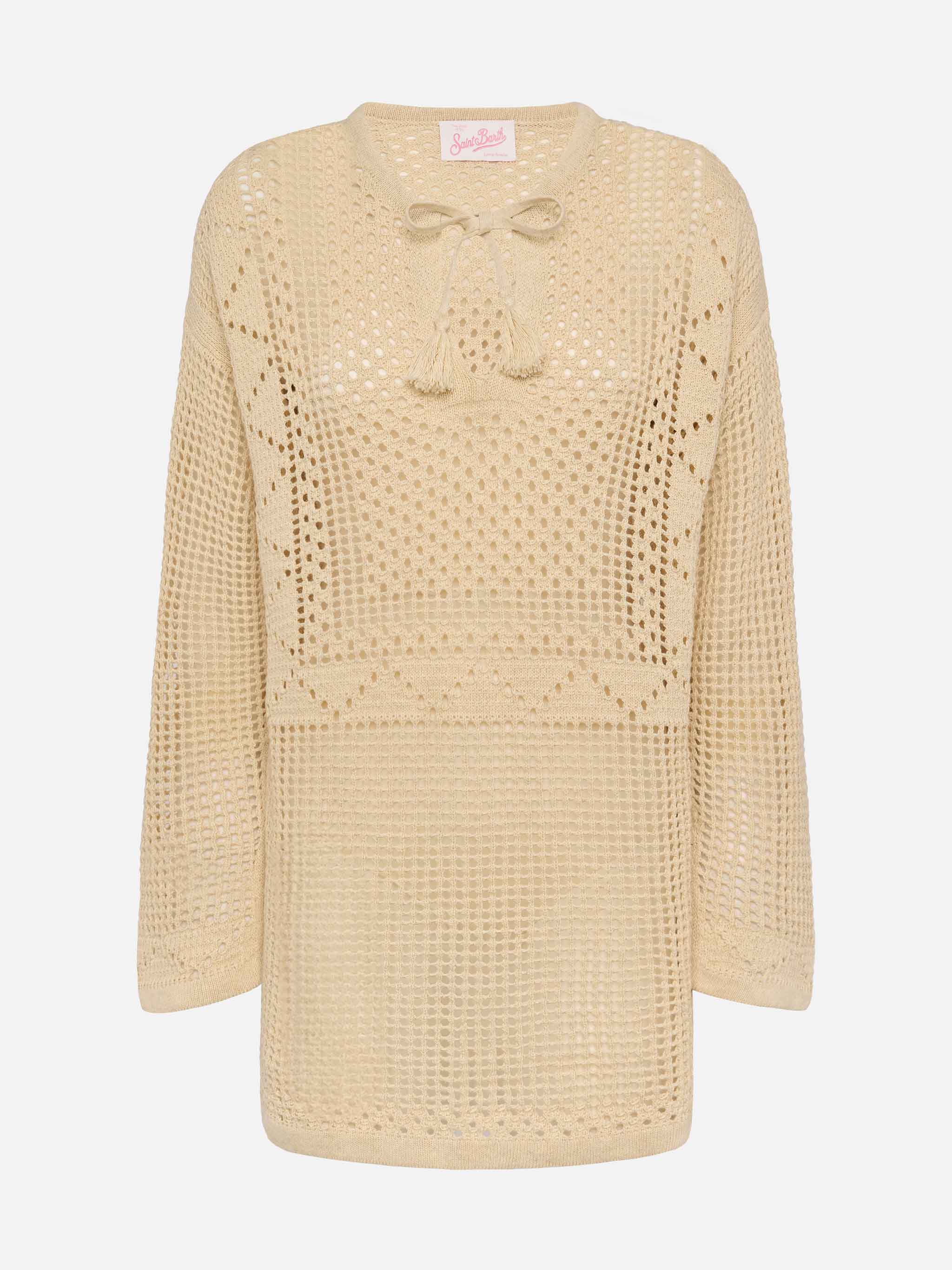 Alicia gehaakte mesh tuniek