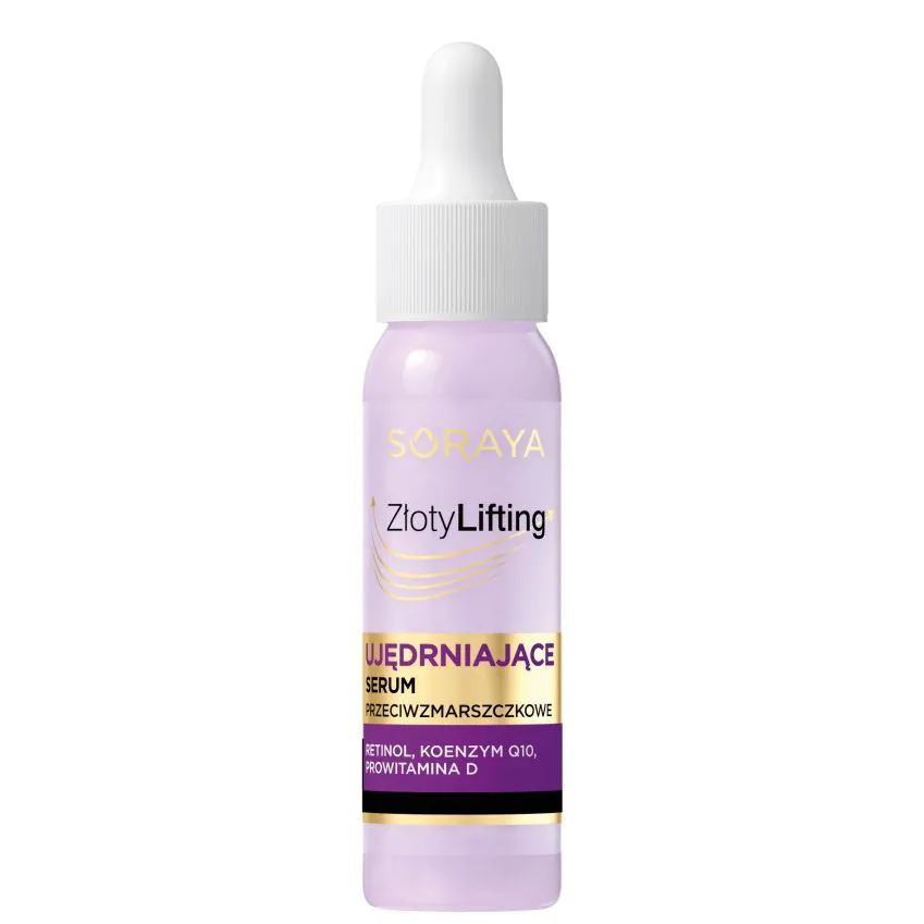 Soraya Złoty Lifting Ujędrniające serum przeciwzmarszczkowe 50+ 30ml