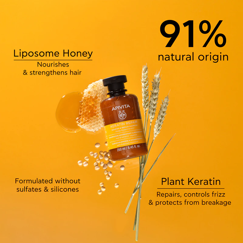 Apivita Keratin Repair Nourish Repair šampón