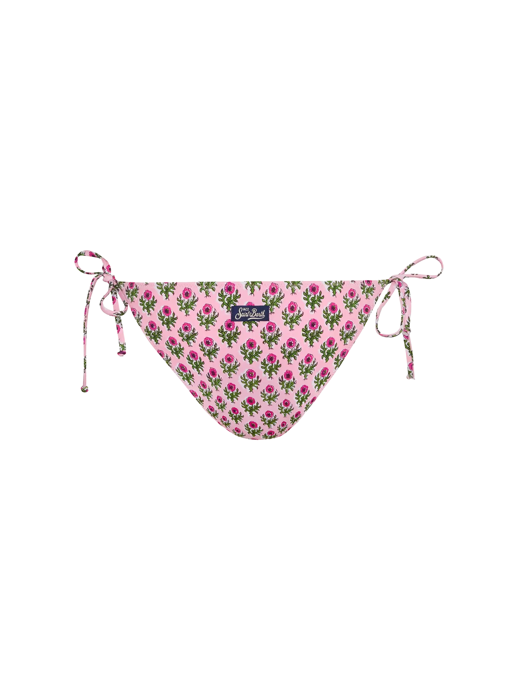Bañador tipo slip clásico Virgo con estampado floral.