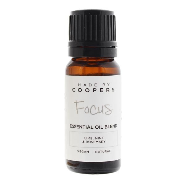 Coopersin valmistama Focus-eteerinen öljysekoitus diffuusoriin 10ml | Terveys | Superdrug