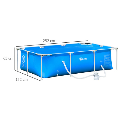  Piscina Demontable Outsunny 848-016v90