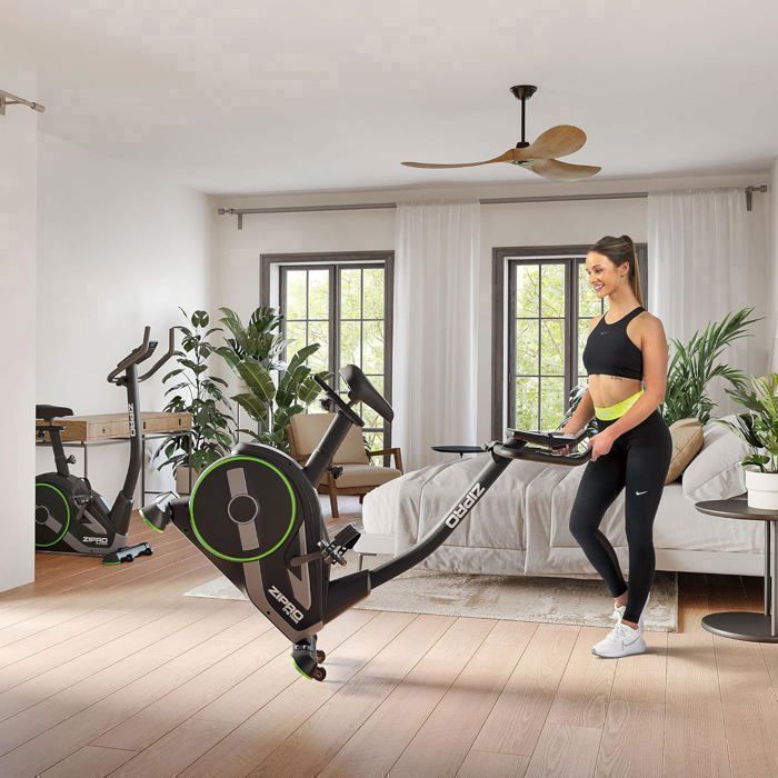 Cyclette ZIPRO - Rave - 32 livelli di resistenza - 11 programmi - Connettività Bluetooth