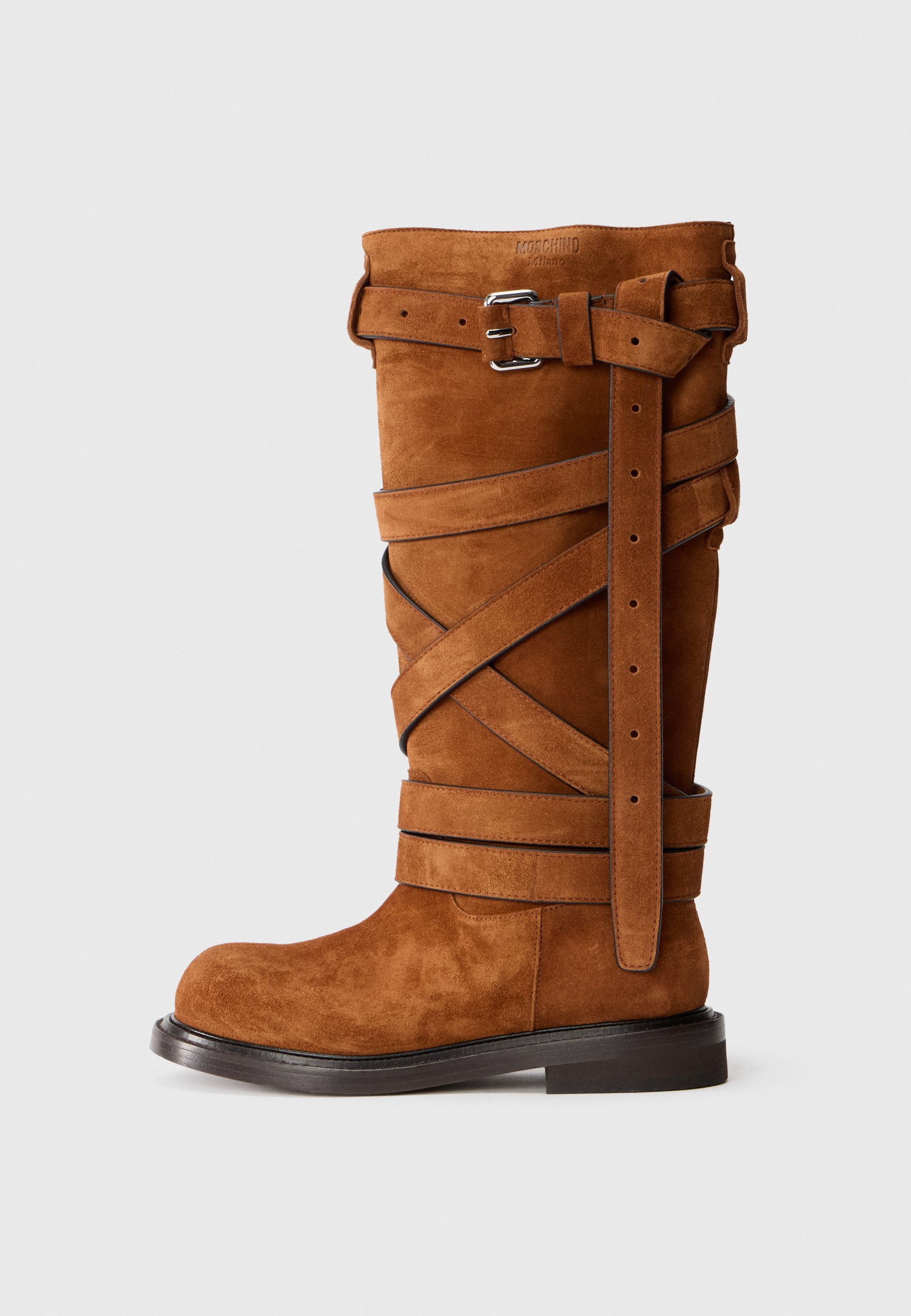 Čižmy MOSCHINO - hrdzavé