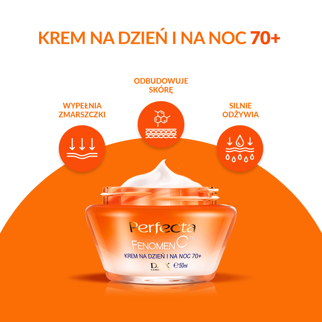 Cremă de față Perfecta regeneratoare și antirid 70+ 50ml Fenomen C