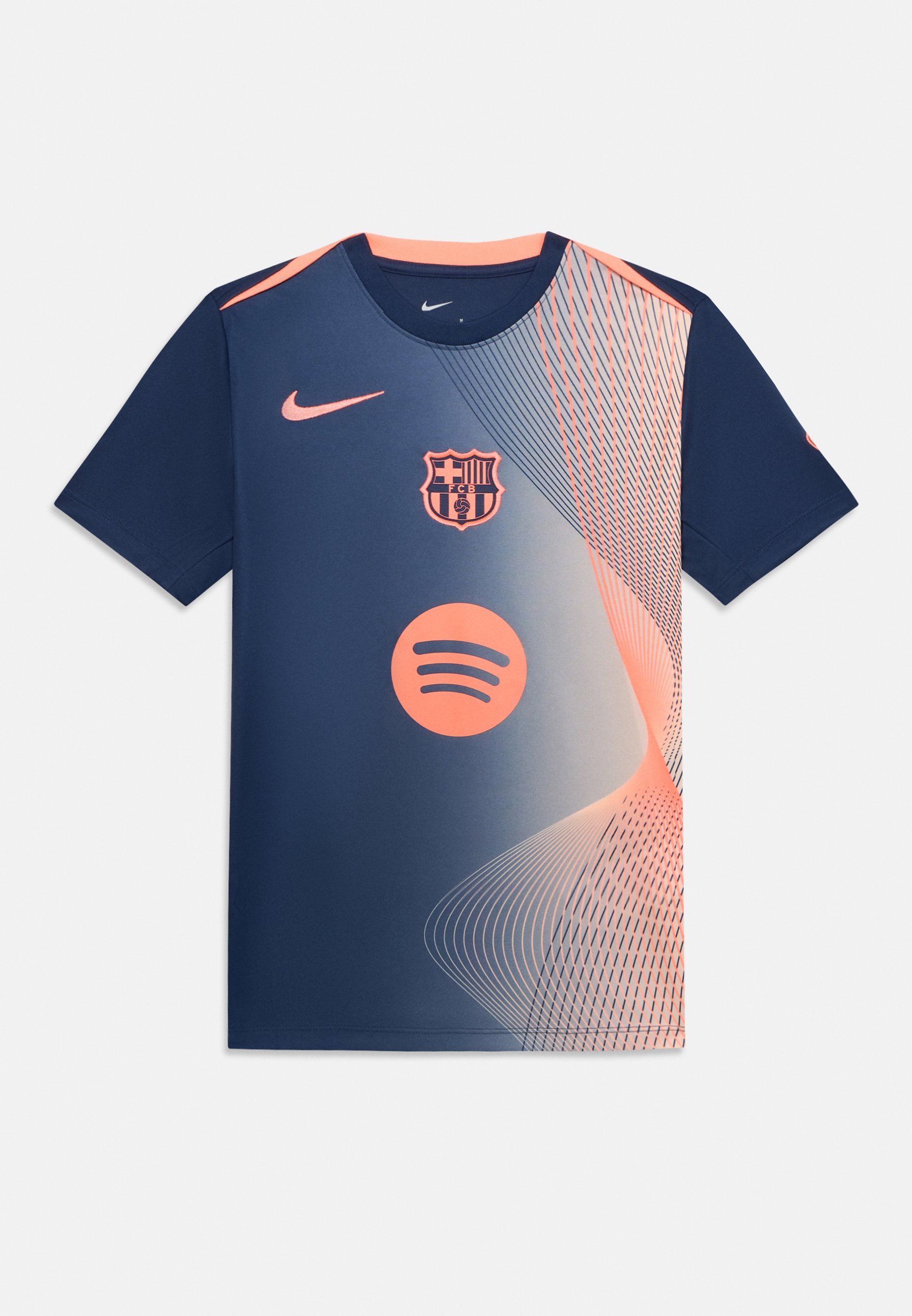 Nike Performance FC BARCELONA FCB UNISEX - Sport T-shirt - middernachtblauw/fel mango