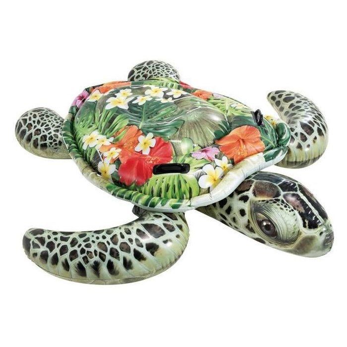 Aufblasbare Schildkröte zum Draufsitzen – INTEX – Realistisches Design – Für Kinder ab 3 Jahren