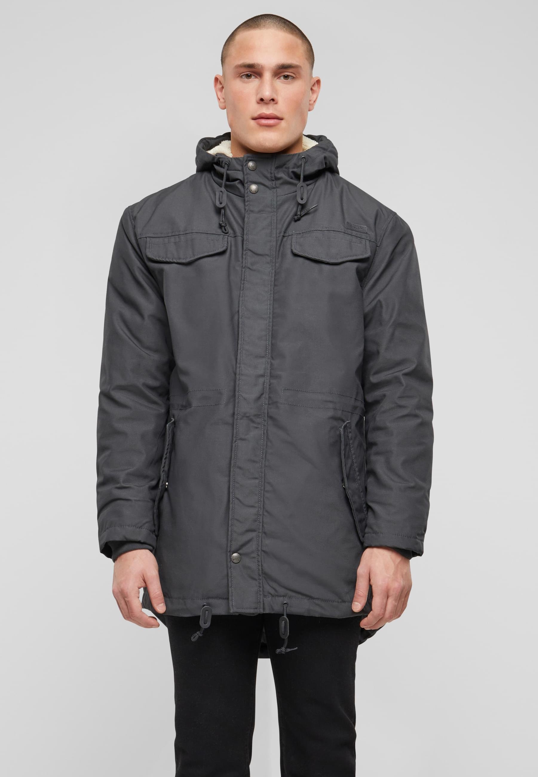 Brandit MARSH LAKE - Parka - antraciet