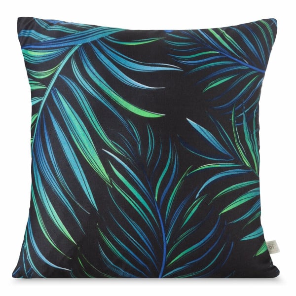 Poszewka na poduszkę PALMS1 40x40 cm czarna palmy
