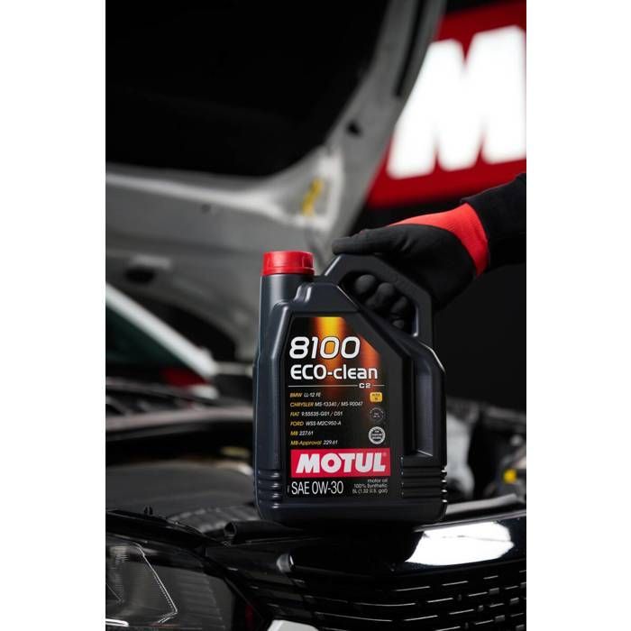 MOTUL Huile 8100 ECO-CLEAN C2 0W30 5L (bidon) - Huile auto
