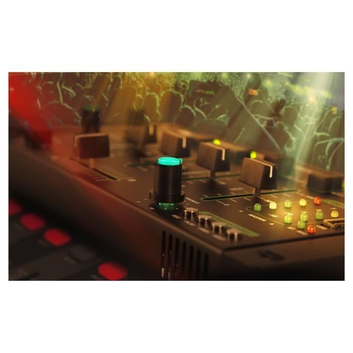 Pronomic DX-50 USB MKII 4-Kanal DJ-Mixer mit Bluetooth