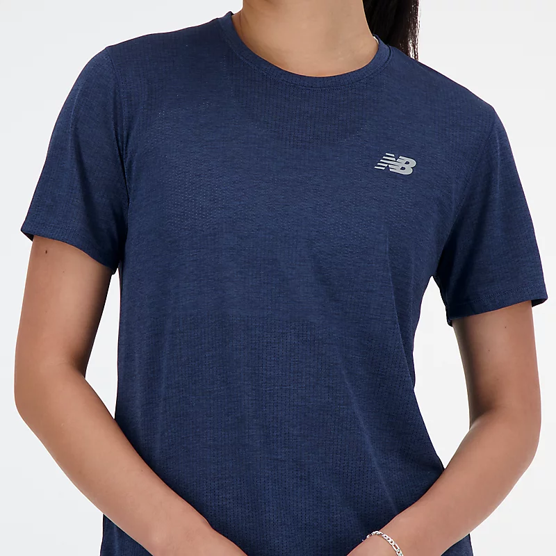 Koszulka sportowa damska - NB NAVY HEATHER