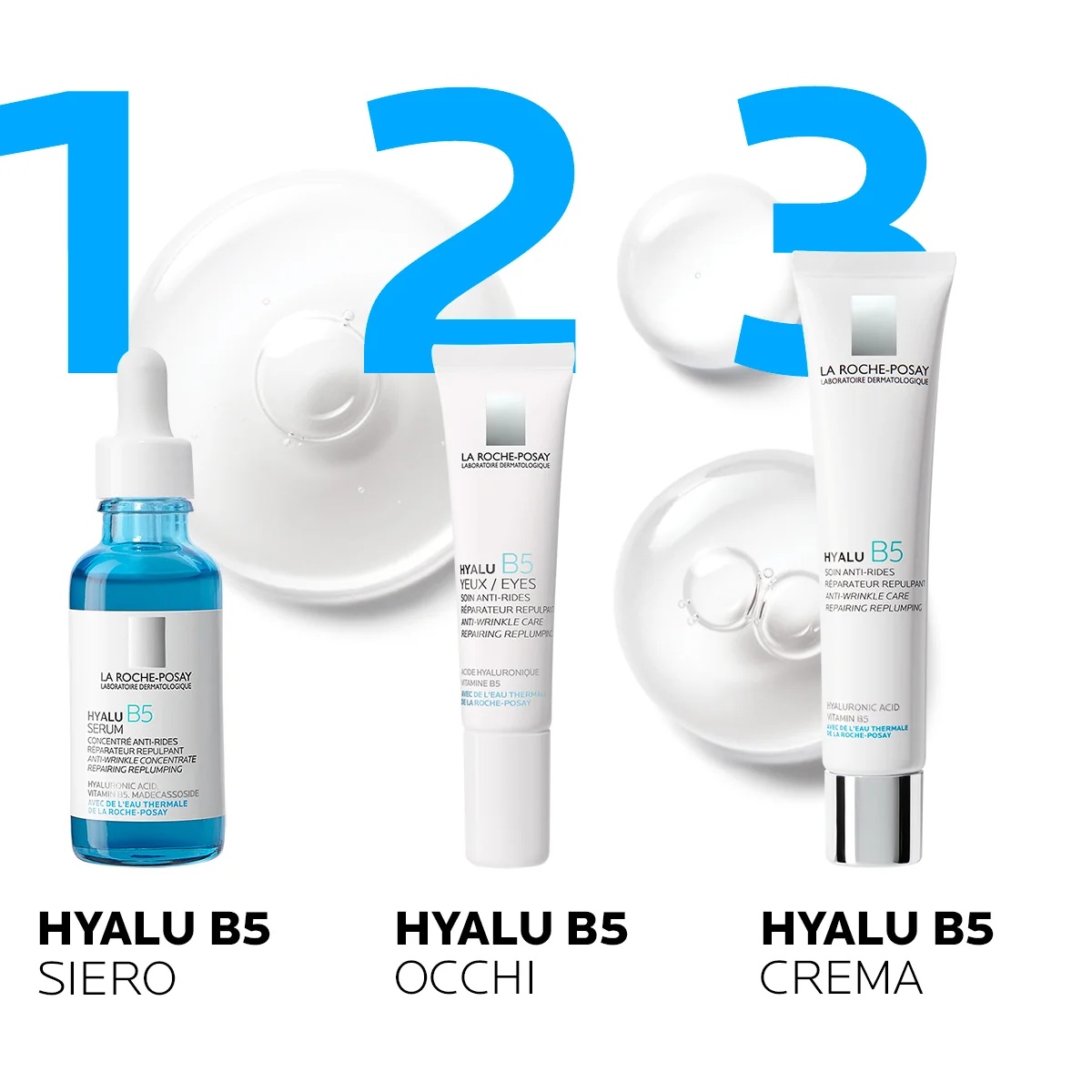 LA ROCHE POSAY La Roche-Posay Hyalu B5 soro anti-rugas para a pele 50 ml