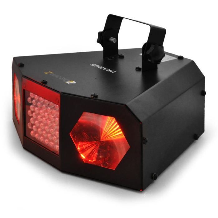 Jeu de lumières - BeamZ - Uranus - Double Moonflower - Stroboscope - LED RGB 30W