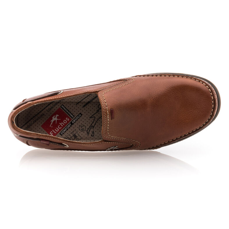 Brune loafers/båtsko til herre