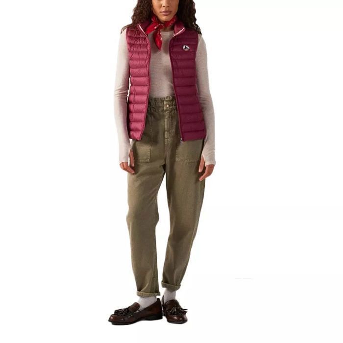 Jaqueta puffer sem mangas feminina Jott SEDA BASIC