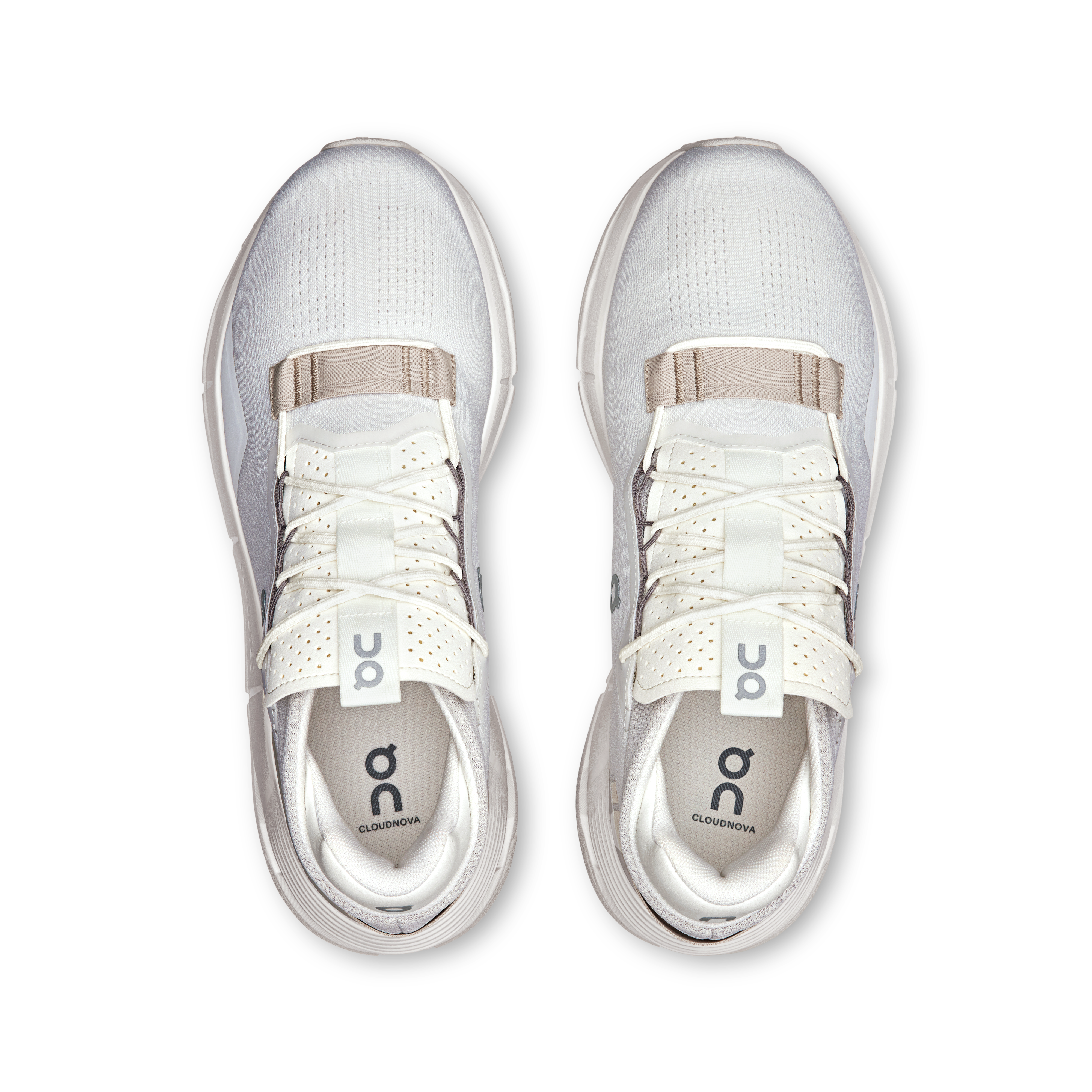 On Cloudnova 2 Ice | Sand herenschoenen