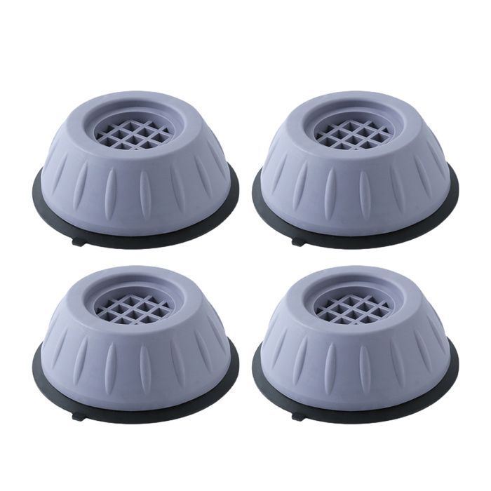 Antivibratiepads voor wasmachines en drogers. Schokabsorberende en geluidsreducerende ondersteuning voor wasmachines.