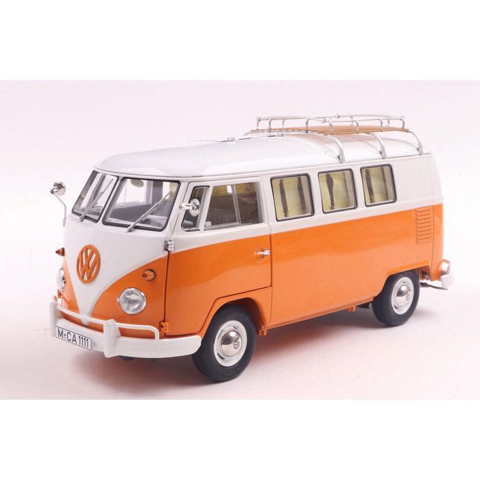 SCHUCO 450060600 - Volkswagen T1 Camper Bus (1/18) (Opening Parts)