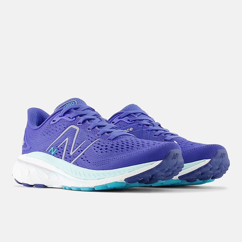 Damskie Fresh Foam X 860v13 – morski błękit av jasnym cyjanem