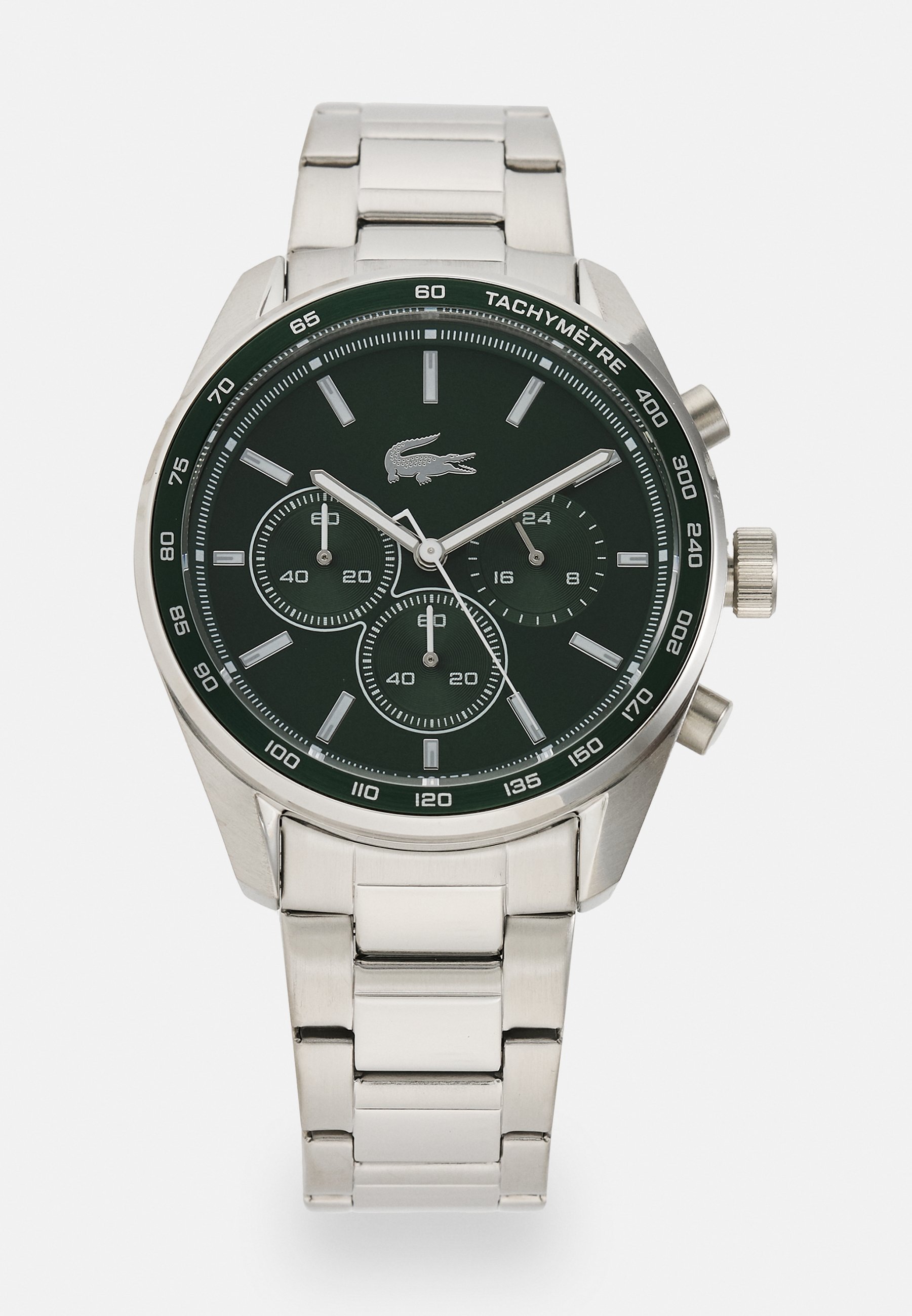 Lacoste BOSTON - Orologio cronografo - color argento/verde