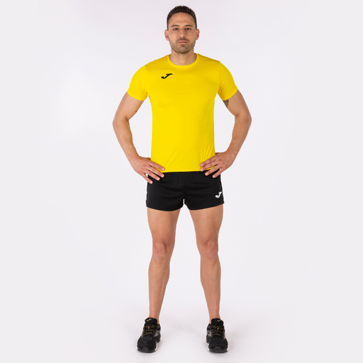 Camiseta Manga Corta Joma Record II Amarillo