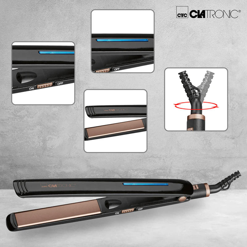 Prancha de cabelo ProfiCare Clatronic HC 3660