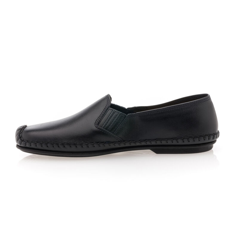 Mocasines/zapatos náuticos azules para hombre