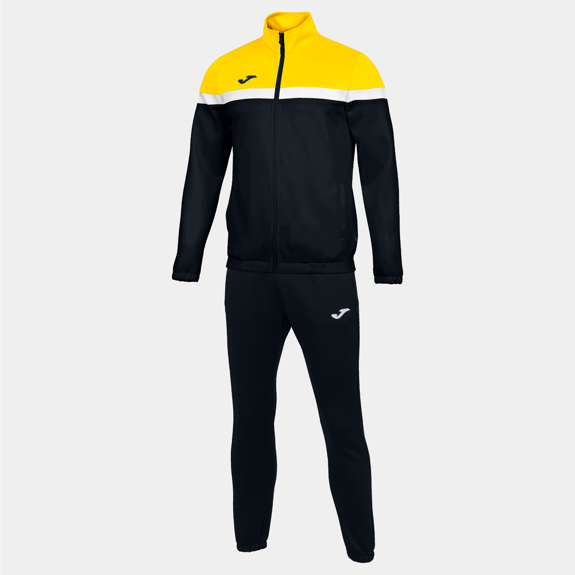 Chándal Joma Danubio Negro Amarillo