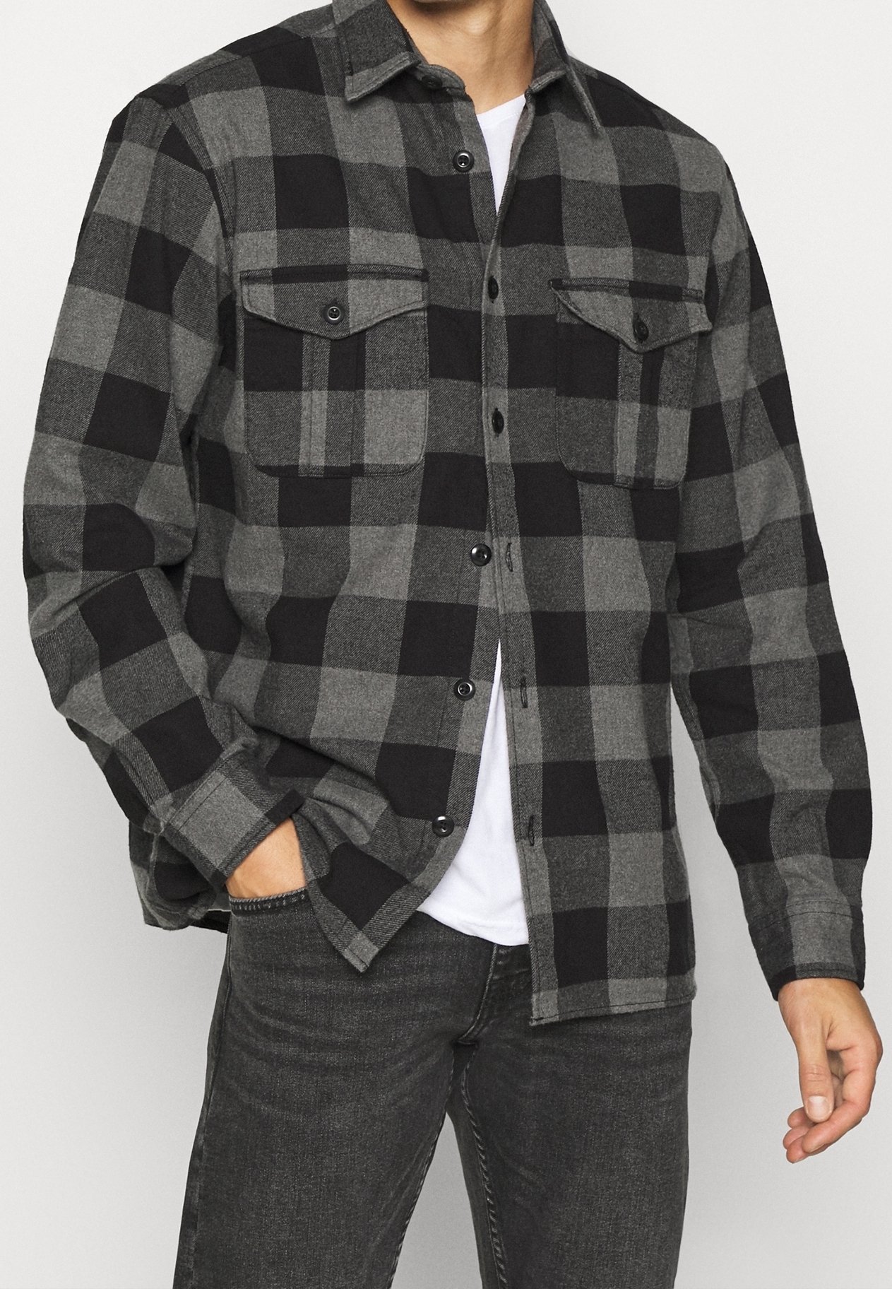 „Selected Homme“ marškinėliai – pilki
